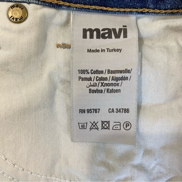 Mavi Emma Slim Boyfriend Women’s ripped faded jeans size US 30 - Picture 15 of 15